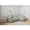 ECKSOFA in Grau  - Buchefarben/Grau, Design, Holz/Textil (266/161cm) - MID.YOU
