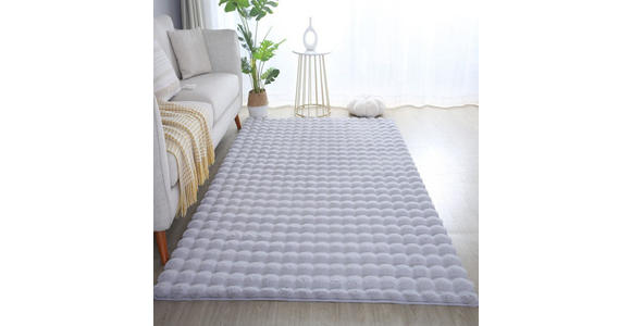HOCHFLORTEPPICH 140/200 cm AMBIANCE Silberfarben - Silberfarben, Basics, Textil (140/200cm) - Novel