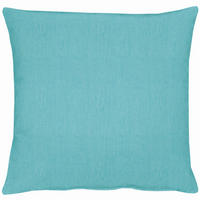 ZIERKISSEN 39/39 cm  - Türkis, Basics, Textil (39/39cm) - Apelt