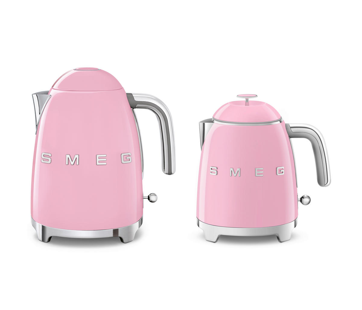 WASSERKOCHER 50's Style 0.8 l  - Pink, Trend, Metall (20/20/15.2cm) - SMEG