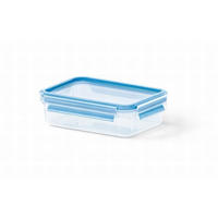 FRISCHHALTEDOSE CLIP & CLOSE 0,8 L  - Blau/Transparent, Basics, Kunststoff (19.7/13.6/5.9cm) - Emsa