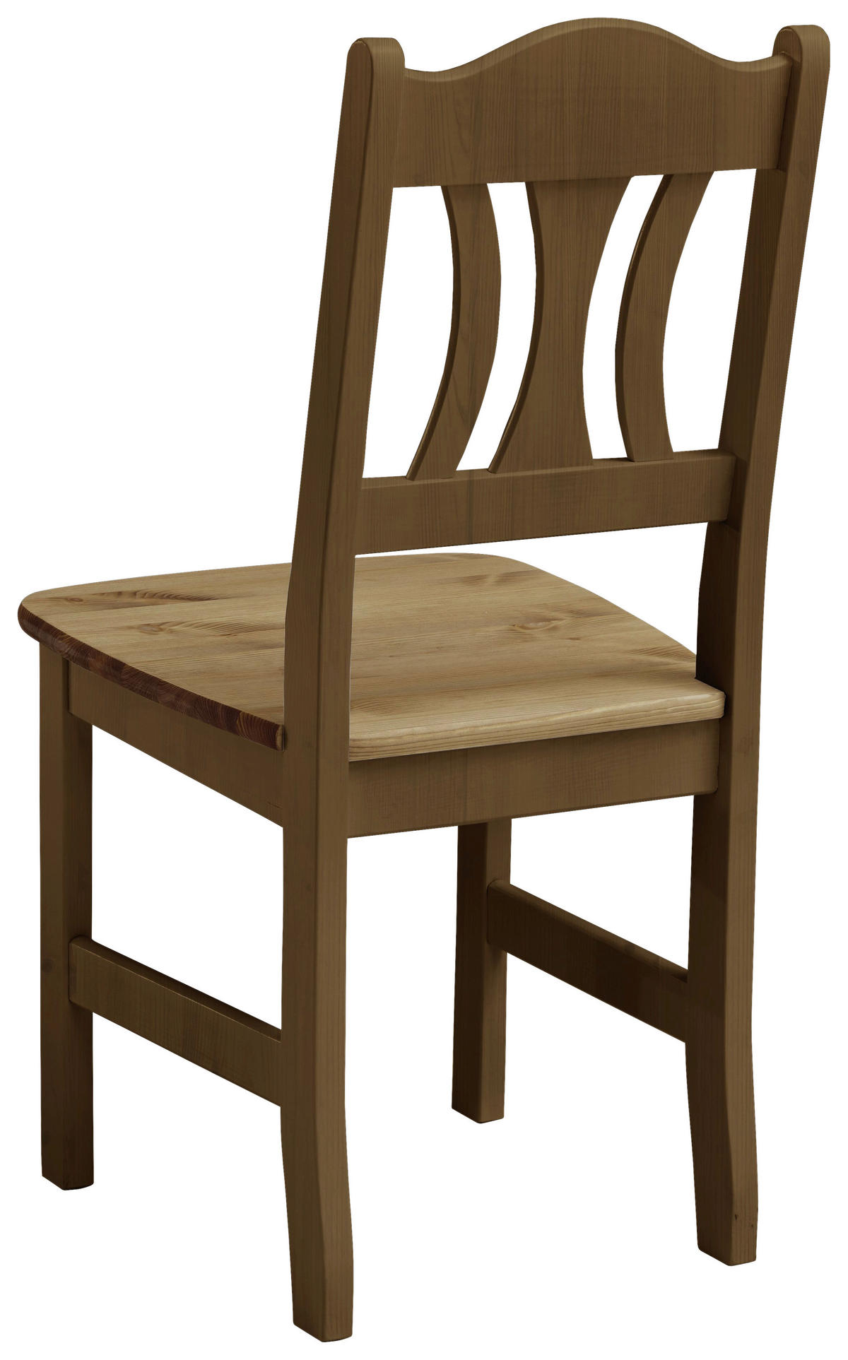 STUHL Laugenfarbig Kiefer massiv  - Laugenfarbig, ROMANTIK / LANDHAUS, Holz (44/92/45cm) - Boxxx