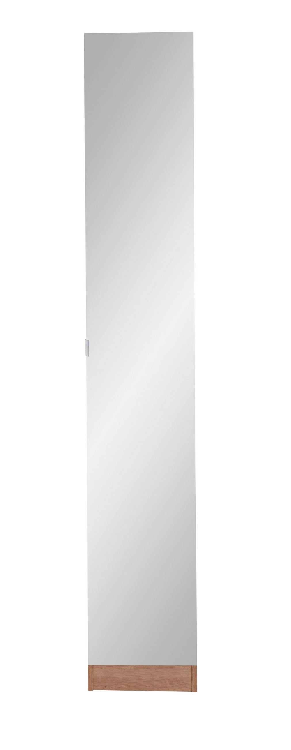HOCHSCHRANK 32,5/195,5/33 cm  - Eichefarben, KONVENTIONELL, Glas/Holzwerkstoff (32,5/195,5/33cm) - Xora