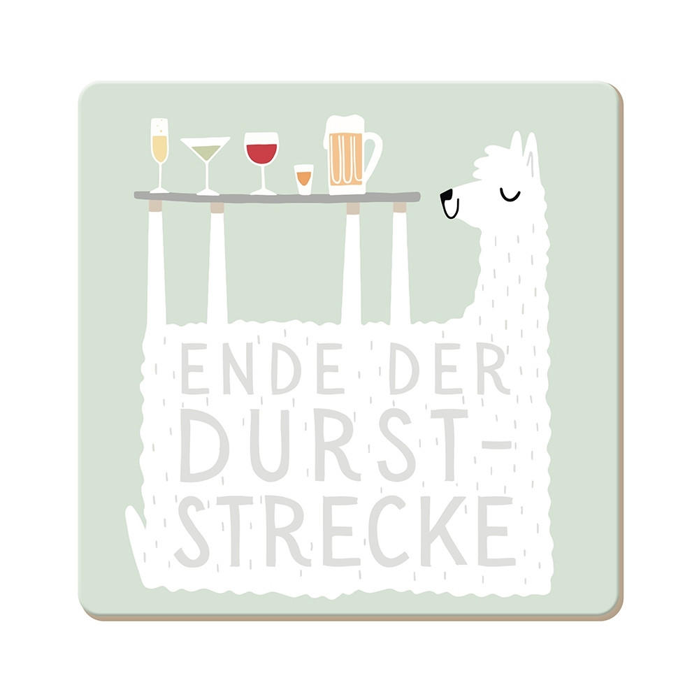 UNTERSETZER Holzwerkstoff  - Basics, Holzwerkstoff (9,5/9,5cm)