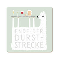 UNTERSETZER Holzwerkstoff  - Basics, Holzwerkstoff (9,5/9,5cm)