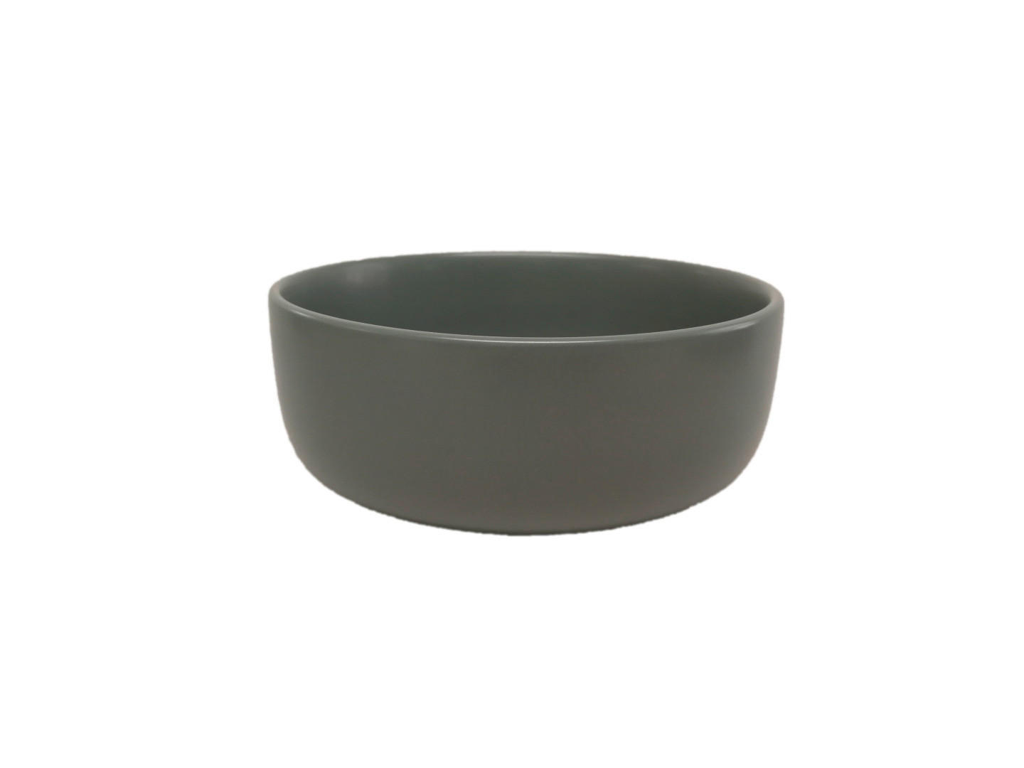 MÜSLISCHALE Salerno  - Grün, Trend, Keramik (16,5/7cm) - Novel