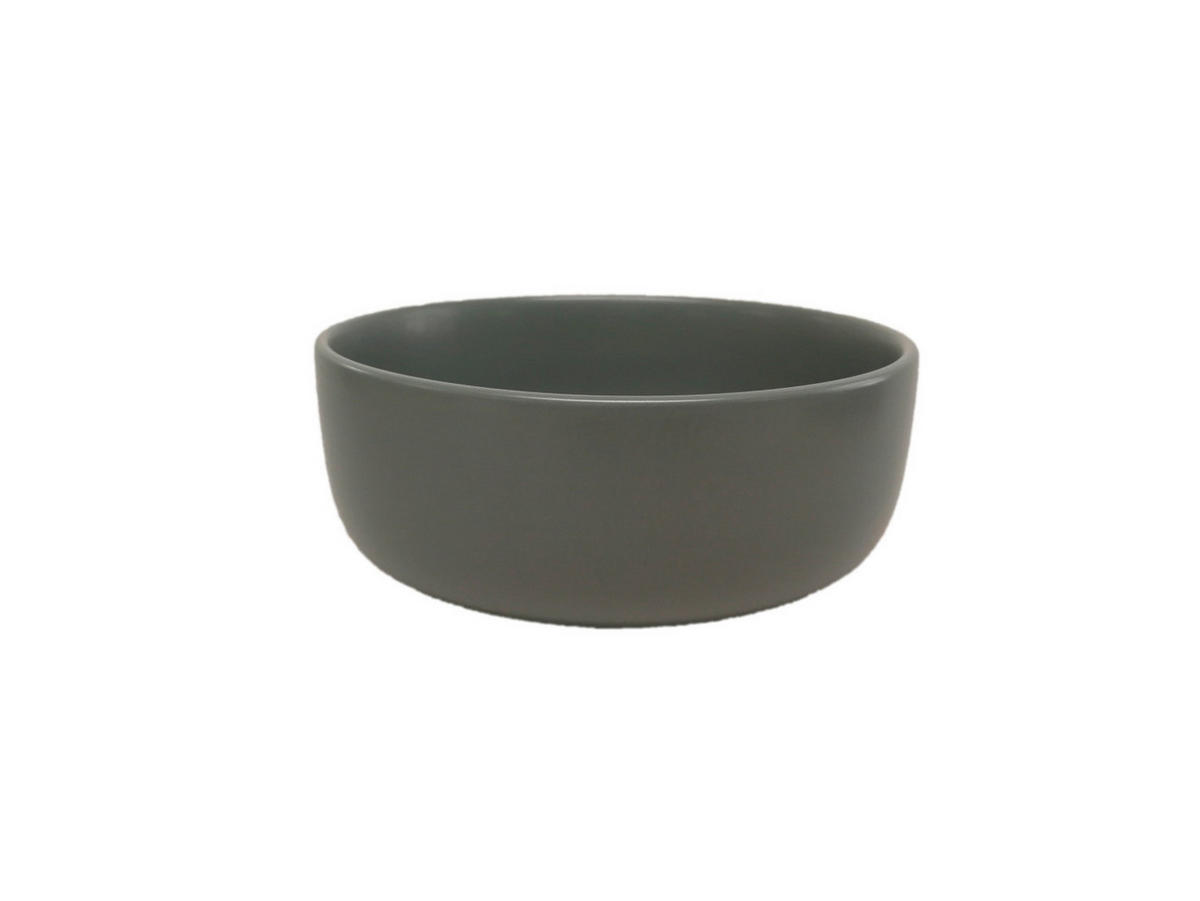 MÜSLISCHALE Salerno  - Grün, Trend, Keramik (16,5/7cm) - Novel