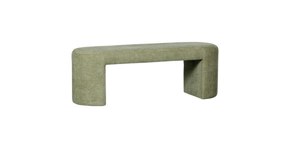 SITZBANK 130/46/46 cm Chenille Olivgrün  - Olivgrün, Design, Textil (130/46/46cm) - Carryhome