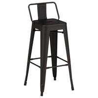 BARHOCKER-SET in Schwarz  - Schwarz, Design, Metall (43/94/43cm) - Livetastic