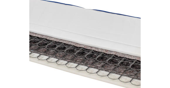 Federkernmatratze Coppy 90x200 H2 - Weiß, Textil (90/200cm) - Primatex
