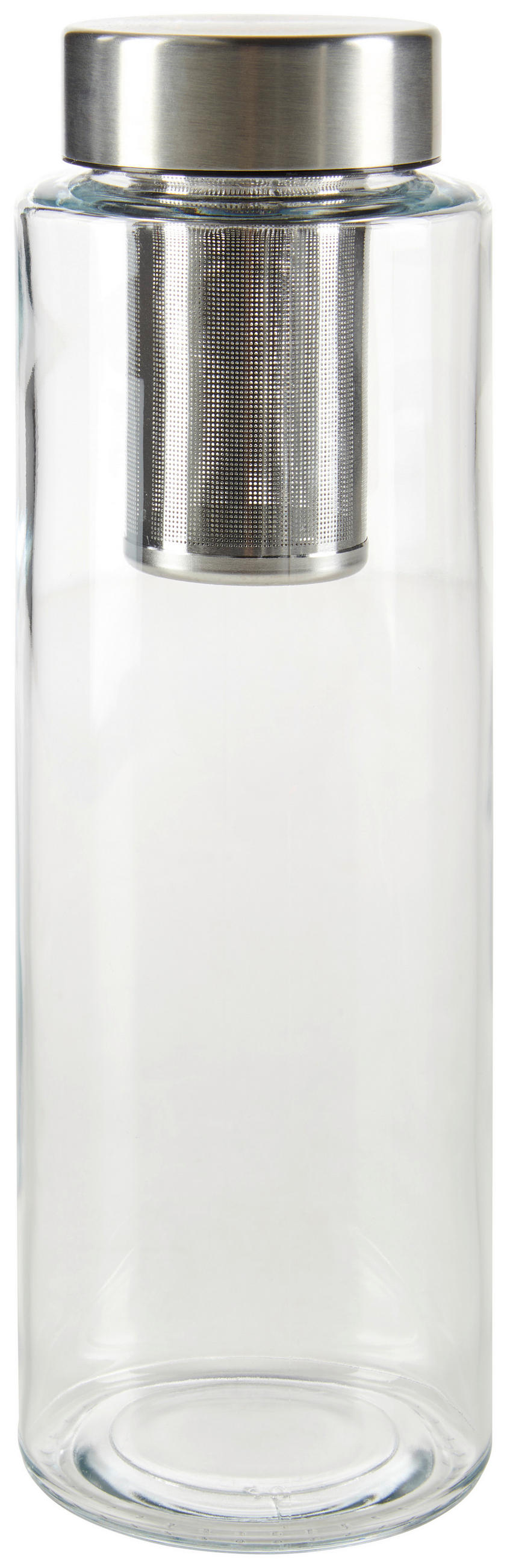 TRINKFLASCHE 1,0 l  - Klar, Design, Glas (1,0l)