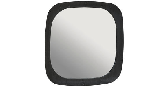WANDSPIEGEL 100/100/5 cm  - Schwarz, LIFESTYLE, Glas/Holzwerkstoff (100/100/5cm) - Xora