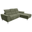 Freisteller von Carryhome ECKSOFA Olivgrün Cord.
