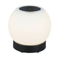 VENKOVNÍ LED SVÍTIDLO 16/15 cm - bílá/černá, Basics, kov/plast (16/15cm) - Briloner