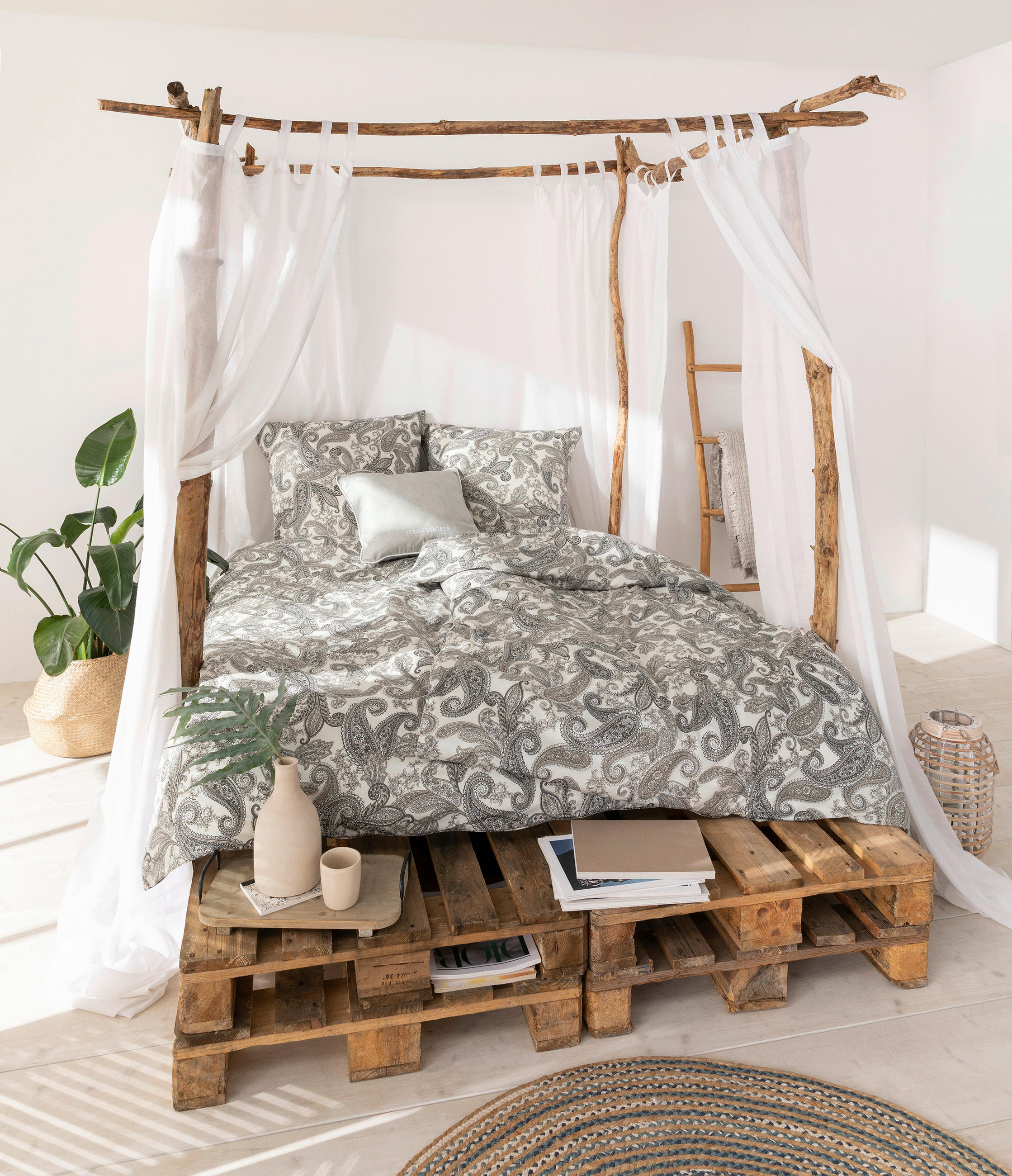 BETTWÄSCHE Atelier Interlock-Jersey 155/220 cm  - Sandfarben, Design, Textil (155/220cm) - Estella