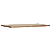TISCHPLATTE 200/100/5 cm Echtholz  Holz Sheeshamfarben  - Sheeshamfarben, Design, Holz (200/100/5cm) - Hom`in