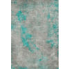 LÄUFER 80/250 cm ONDEA ONIS  - Türkis/Hellgrau, Design, Kunststoff/Textil (80/250cm) - Lindorug