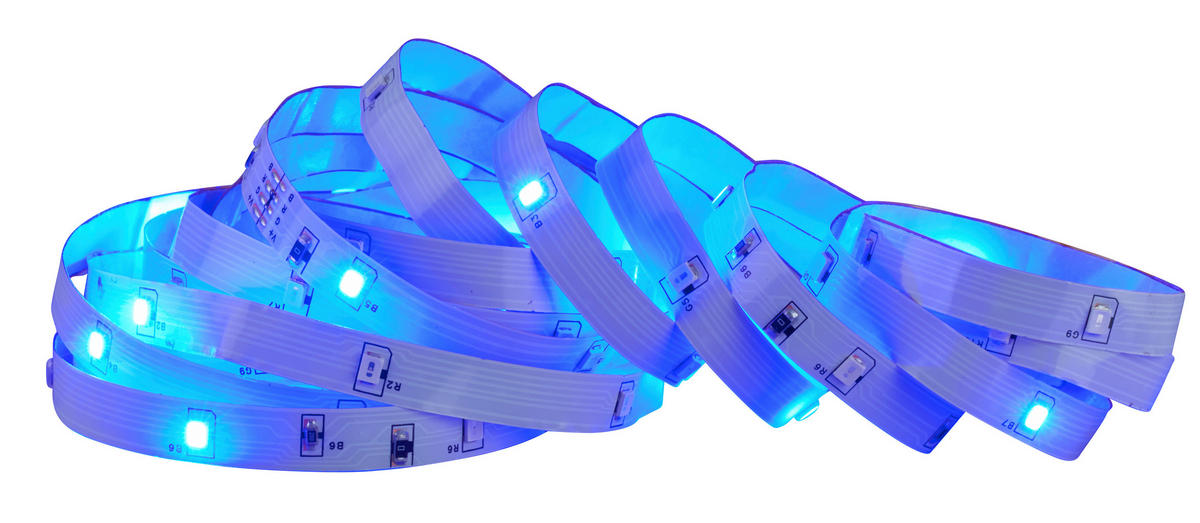 LED PÁSKA, 300 cm - bílá, Basics, plast (300cm)