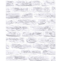 VLIESTAPETE  - Weiß, Basics, Papier/Kunststoff (52/1000cm) - Xora