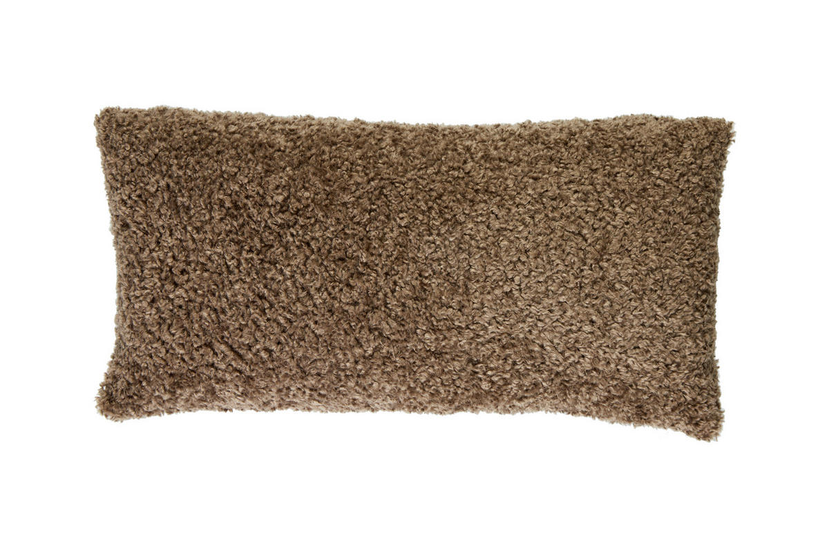ZIERKISSEN LINA 60/30 cm  - Braun, LIFESTYLE, Textil (60/30cm) - Light & Living