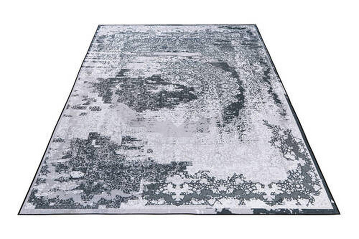 FLACHWEBETEPPICH 120/170 cm My Tampa  - Grau, Design, Textil (120/170cm)