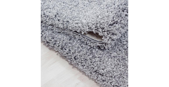 HOCHFLORTEPPICH 80 cm Life 1500 Hellgrau - Hellgrau, KONVENTIONELL, Textil (80cm) - Novel