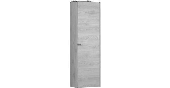 OBERSCHRANK 35/112,5/20,8 cm - Braun, Design, Holzwerkstoff (35/112,5/20,8cm) - Dieter Knoll
