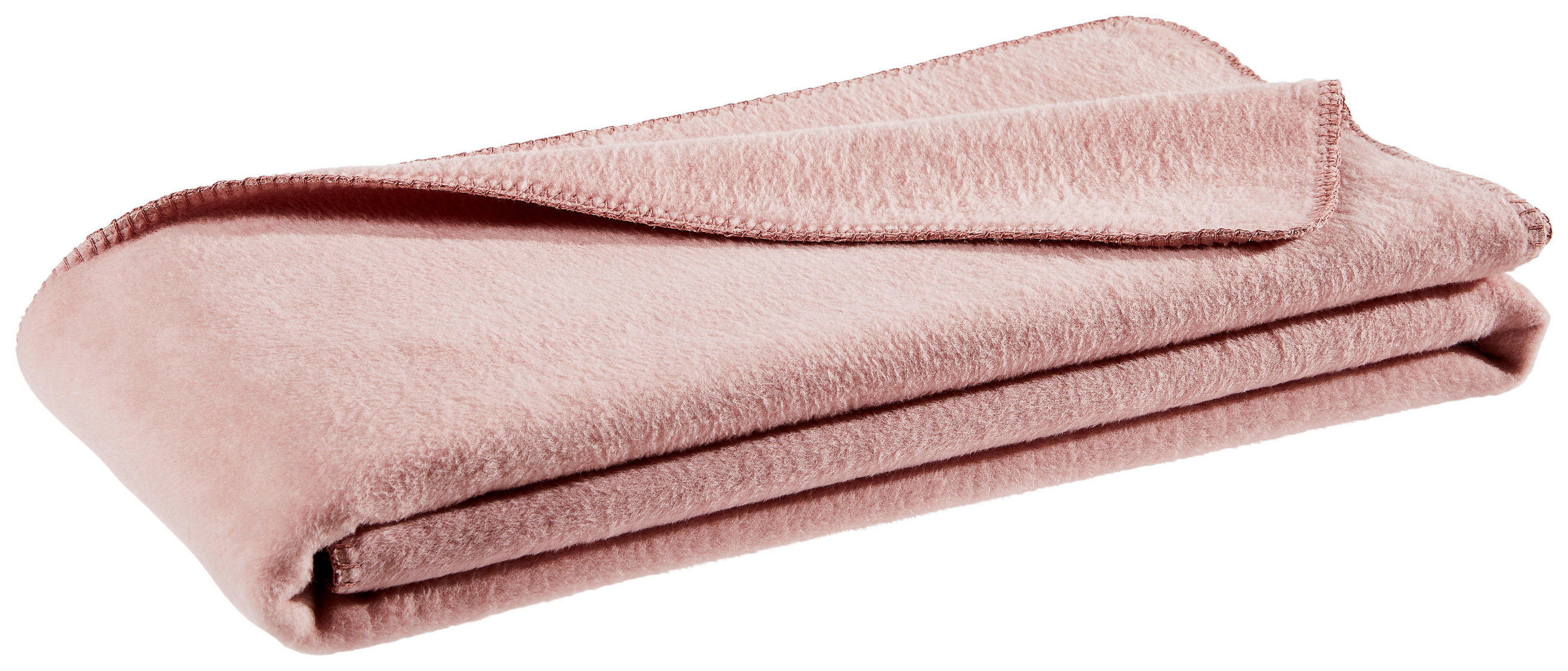 WOHNDECKE 150/200 cm  - Rosa, Basics, Textil (150/200cm) - Bio:Vio