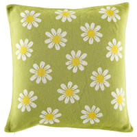 ZIERKISSEN 50/50 cm  - Gelb/Grün, Natur, Textil (50/50cm) - Novel