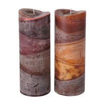 BLOCKLJUS 10/25 cm  - orange/röd, Basics, naturmaterial (10/25cm)