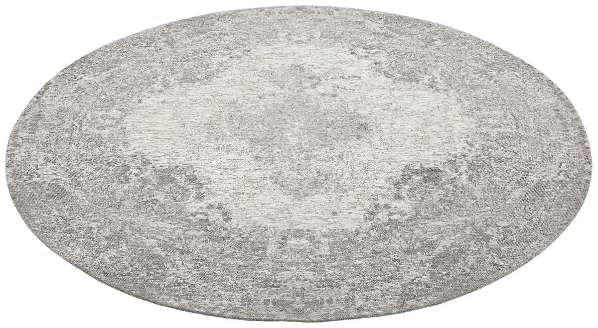 VINTAGE-TEPPICH 200 cm Silberfarben  - Silberfarben, Design, Textil (200cm) - Novel