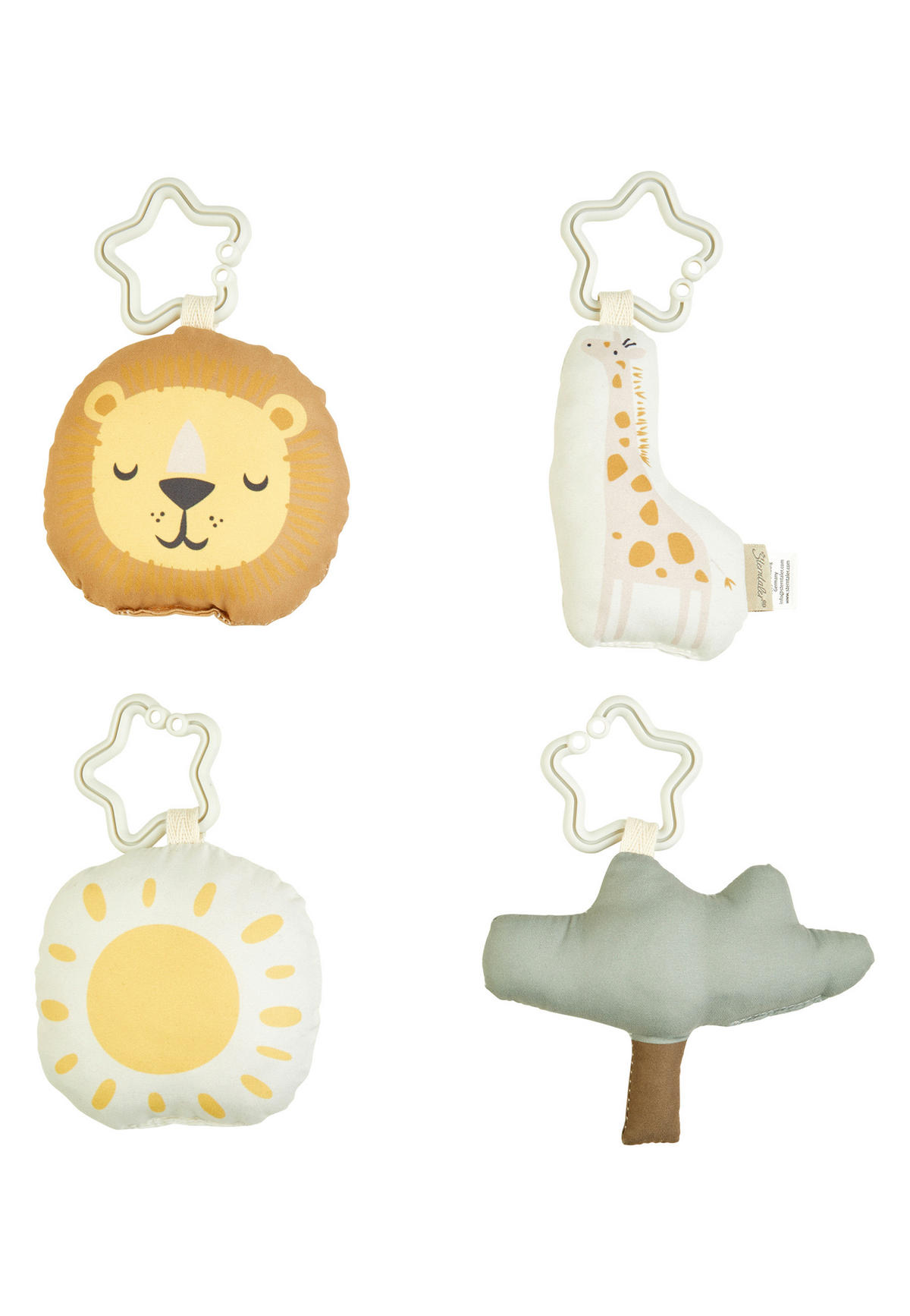 SPIELBOGEN Safari  - Ecru, Basics, Textil (80/80/3cm) - Sterntaler