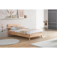 BETT 90/200 cm  in Kernbuche  - Kernbuche, Natur, Holz (90/200cm) - MID.YOU