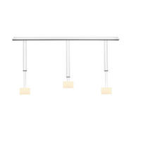 LED-HÄNGELEUCHTE 200/20/150 cm  - Alufarben, Design, Metall (200/20/150cm) - Bankamp