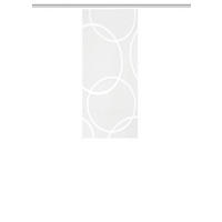 FLÄCHENVORHANG   halbtransparent  57/145 cm   - Weiß, Basics, Textil (57/145cm)