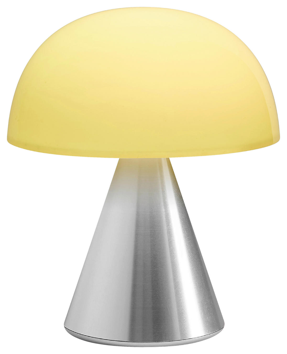 AKKU-TISCHLEUCHTE 9.2/11/9.2 cm   - Alufarben, Design, Kunststoff/Metall (9.2/11/9.2cm)