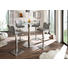 BARTISCH in Metall, Glas 90/105 cm - Edelstahlfarben/Grau, Design, Glas/Metall (90/105cm) - Dieter Knoll BARTISCH in Metall, Glas 90/105 cm - Edelstahlfarben/Grau, Design, Glas/Metall (90/105cm) - Dieter Knoll