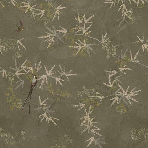 FOTOTAPETE  - Grün, Basics, Papier/Kunststoff (200/280cm) - Xora