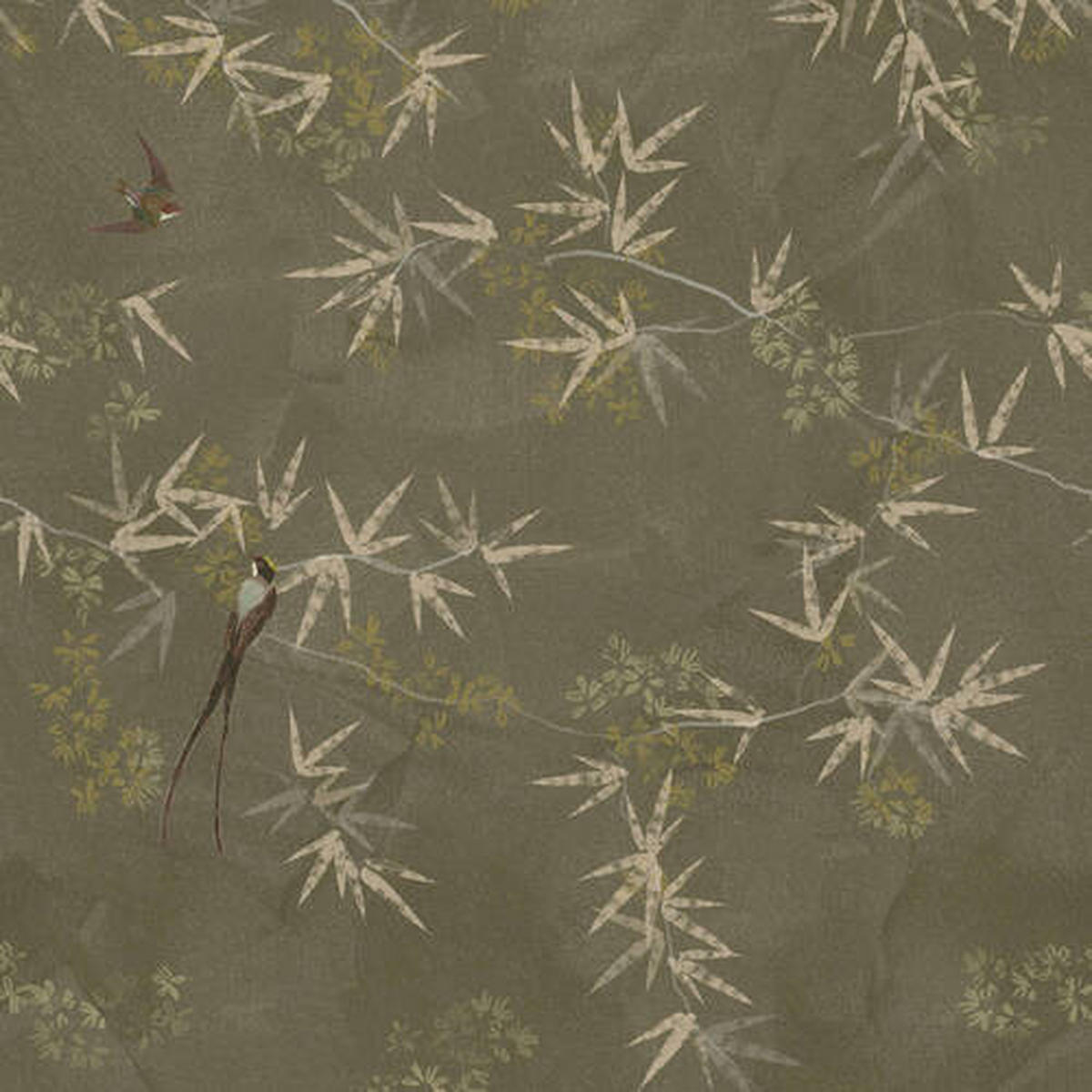 FOTOTAPETE  - Grün, Basics, Papier/Kunststoff (200/280cm) - Xora