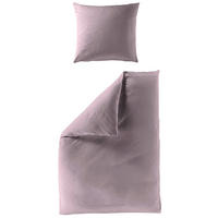 BETTWÄSCHE Makosatin 240/220 cm  - Flieder, KONVENTIONELL, Textil (240/220cm) - Bierbaum