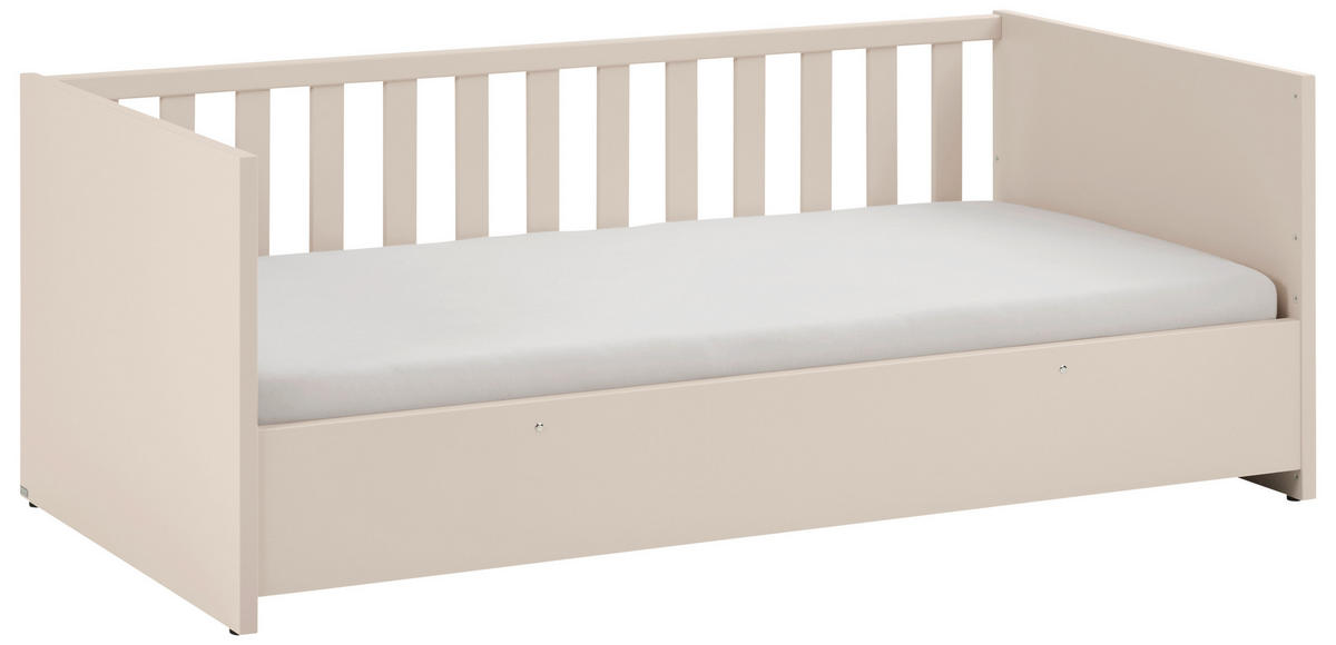 BODENBETT - Beige/Schwarz, Basics, Holz/Kunststoff (145/75/51cm) - Paidi