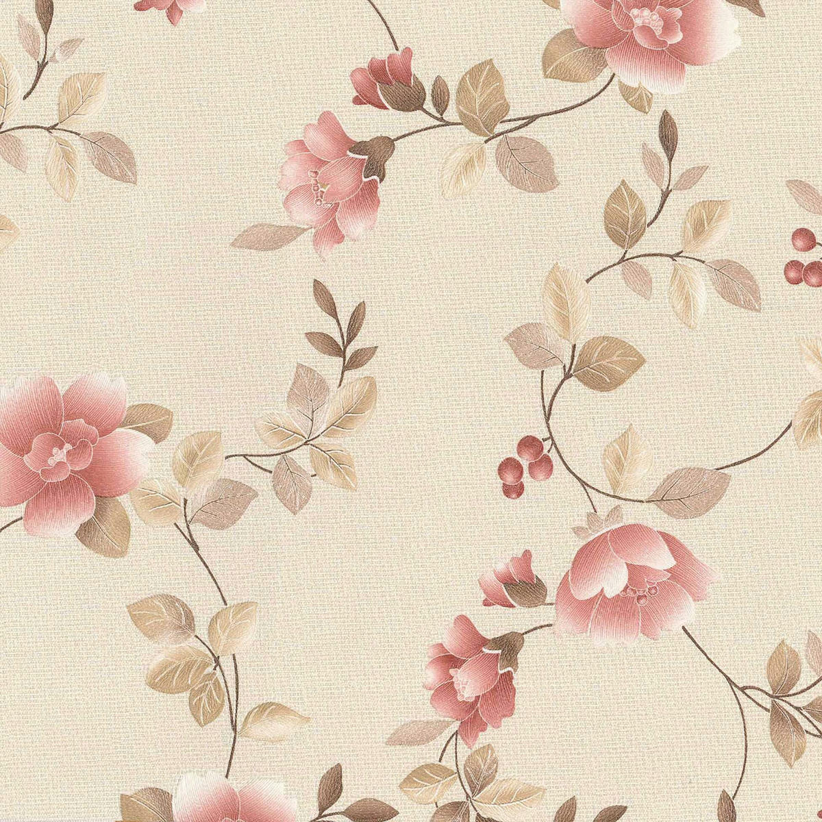STOLNJAK METRAŽNI bež, pink, krem  - pink/bež, Osnovno, tekstil/plastika (140/2000cm)