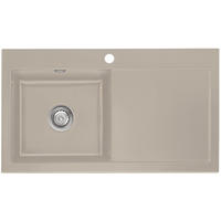 SPÜLE Mera 90 / 50750123  - Fango, Basics, Keramik (90/20/51cm) - Systemceram