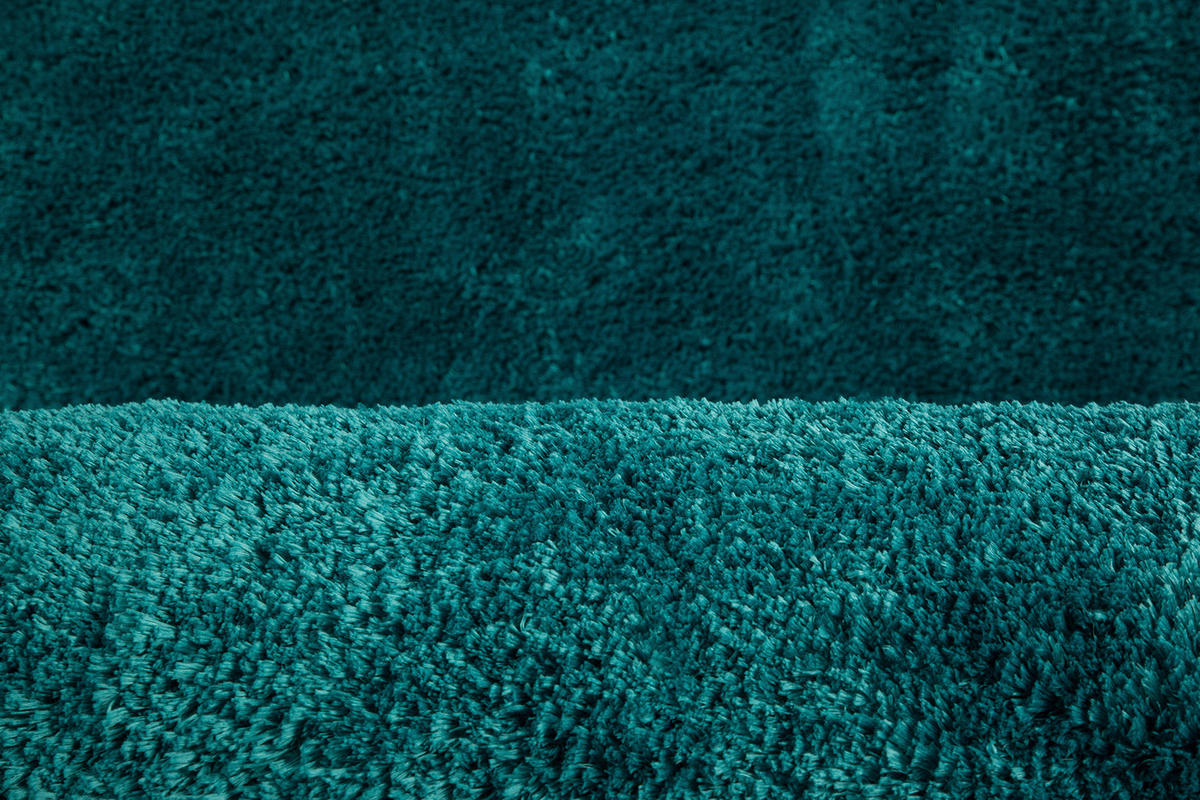 HOCHFLORTEPPICH 120/170 cm My Curacao Petrol  - Petrol, KONVENTIONELL, Textil (120/170cm) - Obsession