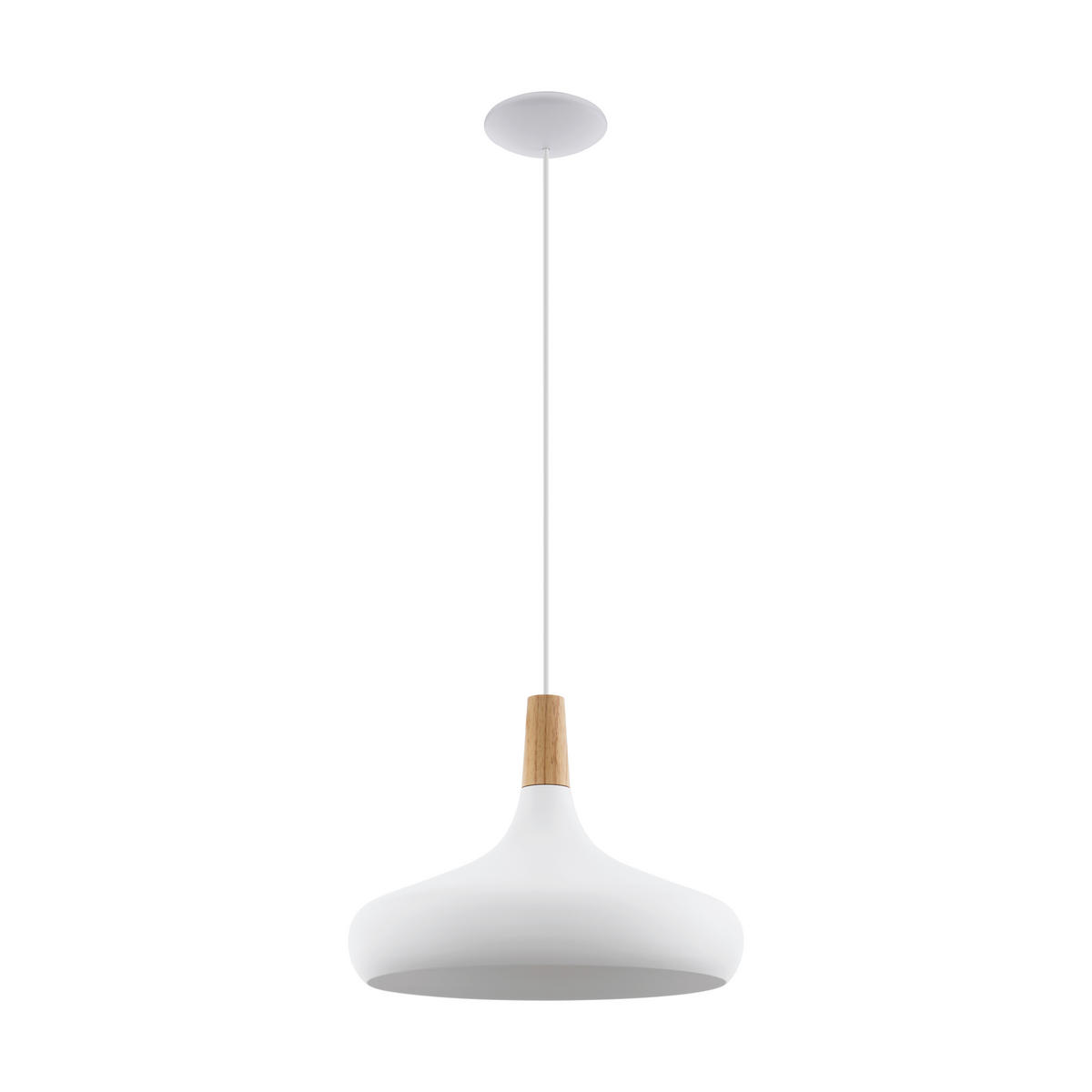 SVJETILJKA VISEĆA  40/110 cm      Sabinar  - bijela/smeđa, Trend, drvo/metal (40/110cm)