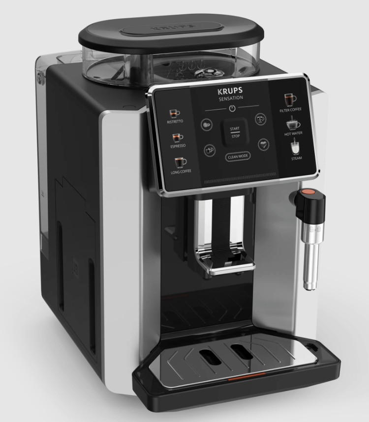 KAFFEEVOLLAUTOMAT SENSATION  - Schwarz, Basics, Kunststoff (38,5/29,1/52,5cm) - Krups