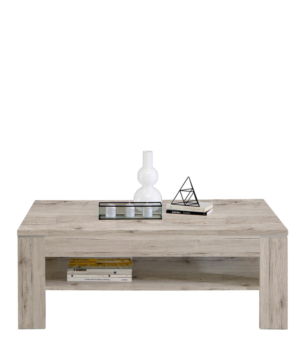 MĂSUȚĂ DE CAFEA material pe bază de lemn 120/75/43 cm   - culoare lemn stejar, Design, material pe bază de lemn (120/75/43cm) - Hom`in