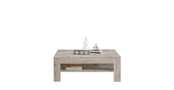 COUCHTISCH rechteckig Eichefarben 120/75/43 cm  - Eichefarben, Design, Holzwerkstoff (120/75/43cm) - Hom`in