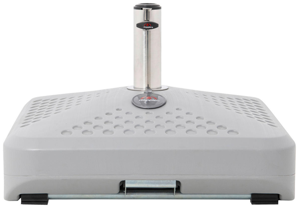 SONNENSCHIRMSTÄNDER Hellgrau  - Hellgrau, Basics, Kunststoff/Metall (61/40/61cm) - Doppler