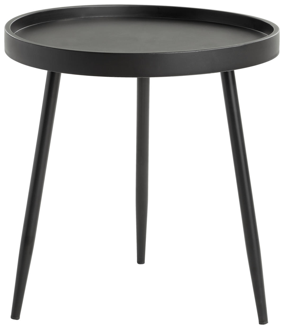 BALKONSET  - Schwarz, MODERN, Kunststoff/Metall (53/85/63cm) - Ambia Garden